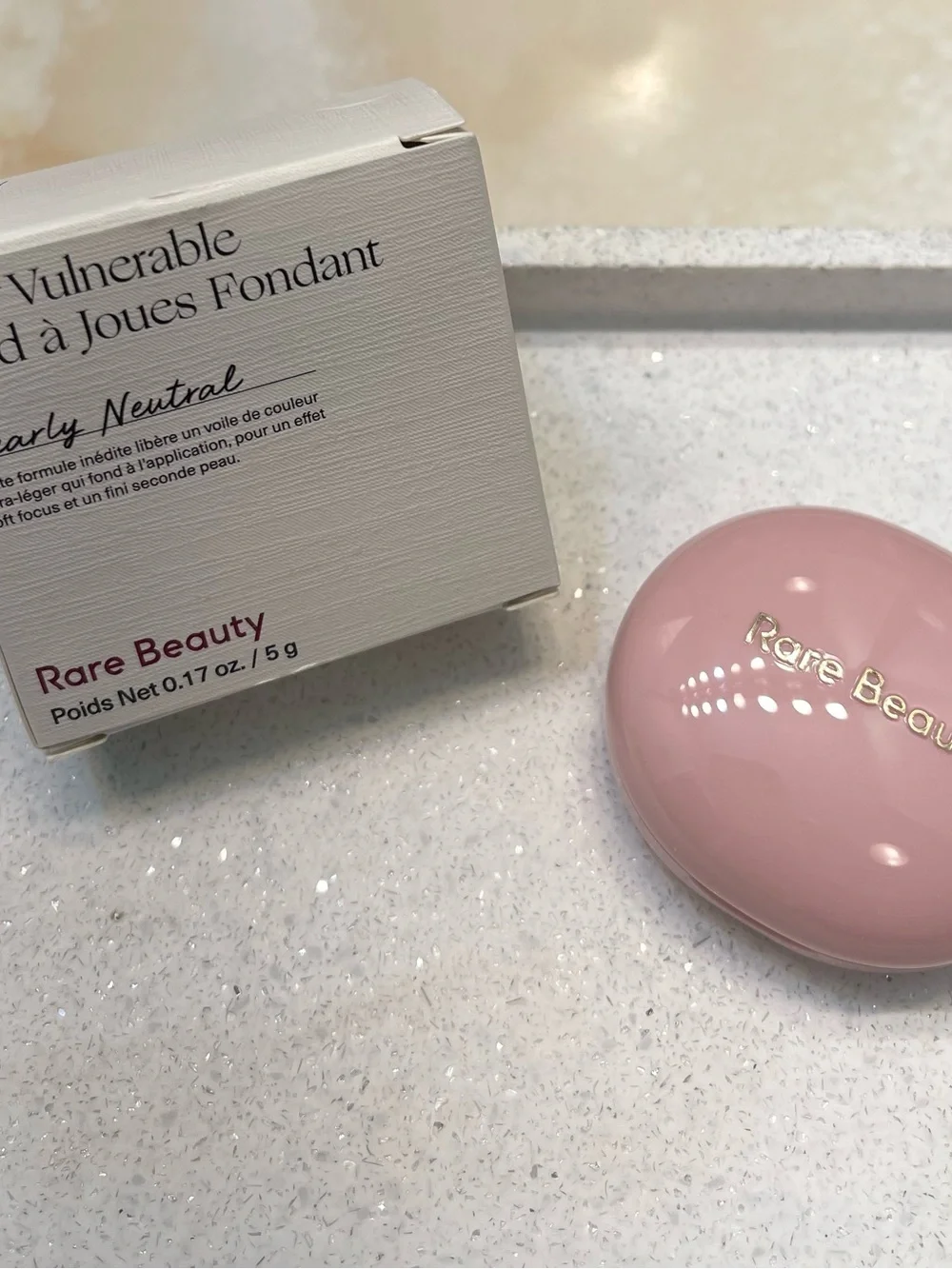 Rare Beauty ~ ‘NEARLY NEUTRAL’ ~ Stay Vulnerable Melting Blush ~ Full Size 5 g